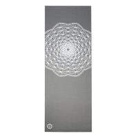 TAPETE DE YOGA MAT EM PVC ECO COM IMPRESSÃO 5MM - CINZA